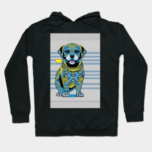 Dog Lottery ticket design Hoodie